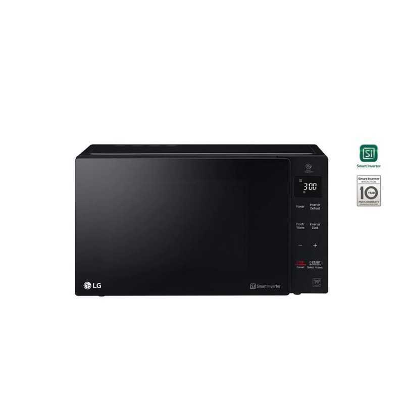 Micro onde LG MS2535GIS 25 litres avec smart Inverter, gril, cuisson automatique noir
