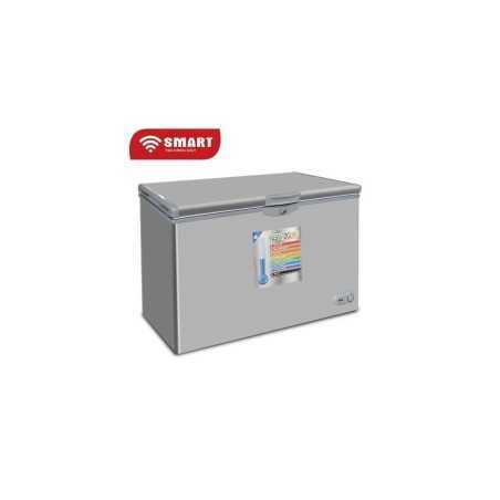 Congélateur horizontal SMART TECHNOLOGY STCC-320 avec vitrine silver 350 litres