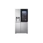 Réfrigérateur side by side Knock Knock LG GCX257CSES avec fontaine 617 Litres Silver