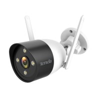 Caméra Wi-Fi extérieur Tenda CT6 2K enregistrement audio couleur résistant aux intempéries détection humaine
