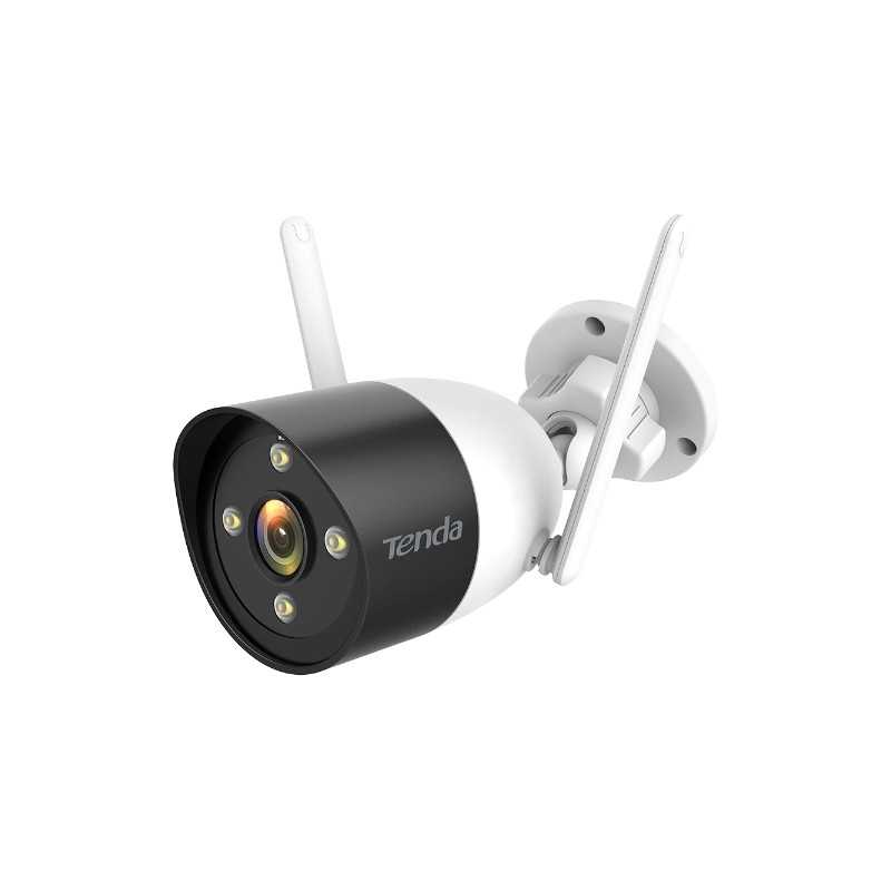 Caméra Wi-Fi extérieur Tenda CT6 2K enregistrement audio couleur résistant aux intempéries détection humaine