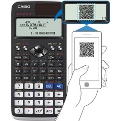 Calculatrice scientifique Casio fx-991ex classwiz avec batterie solaire, non programmable avec intégration de 552 fonctions