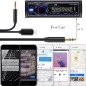 Câble audio auxiliaire 2 en 1 pour iOS et Android