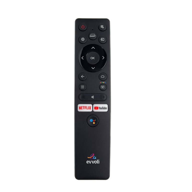 Télécommande Smart TV EVVOLI avec YouTube NETFLIX Télécommande Smart TV EVVOLI avec YouTube NETFLIX