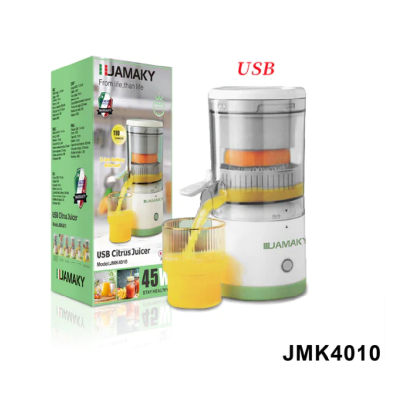 Mixeur extracteur de jus JAMAKY JMK4010 JUICY puissance 45W Mixeur extracteur de jus JAMAKY JMK4010 JUICY puissance 45W