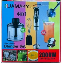 Mixeur Blender Multifonctionnel 4-en-1 JAMAKY JMK3013 200W 500ML