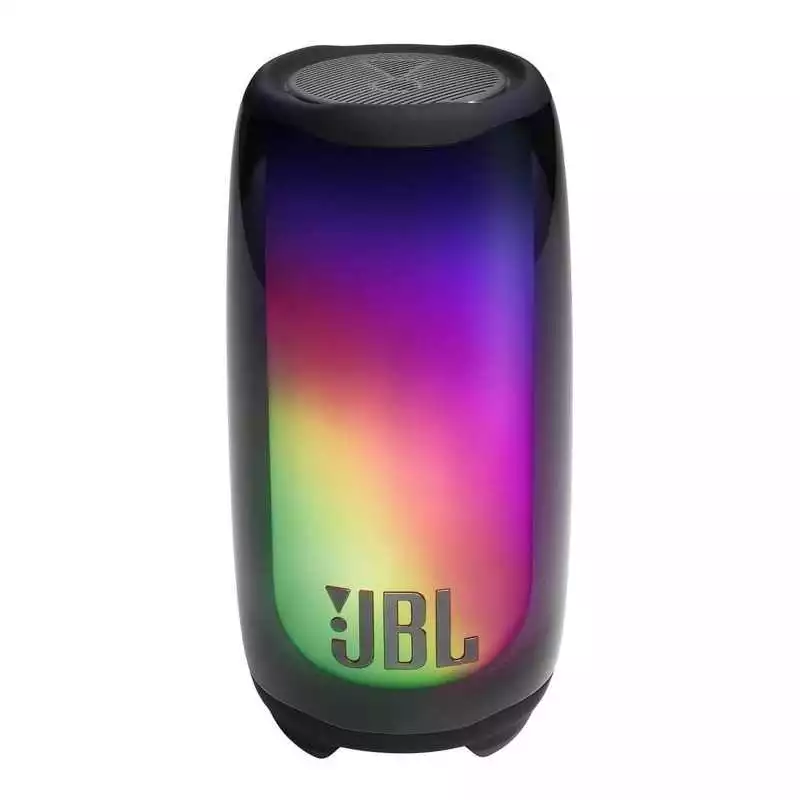 Enceinte portable sans fil JBL Pulse 5 Noir - 40 Watts - Bluetooth 5.3 - Effets lumineux - Autonomie 12h - Etanche IP67
