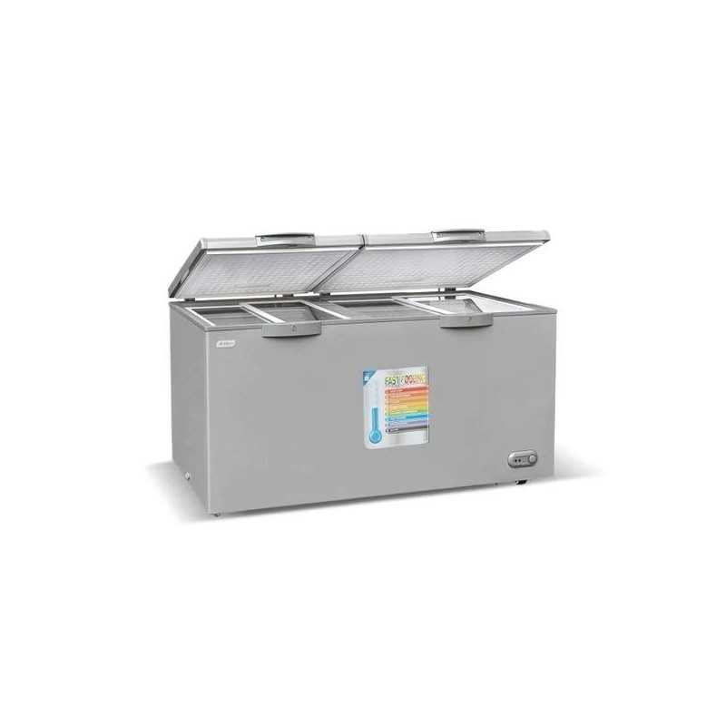Congélateur Horizontale Smart Technology STCC-640 640Litres Avec Vitres Silver