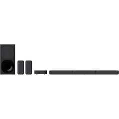 Barre De Son Sony HT-S40R 5.1 canaux Avec caisson de Basses filaire Haut-parleur Arrière Sans fil 600W Noir