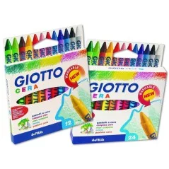 Crayons Couleurs de cire Lyra Giotto Cera 12 pcs