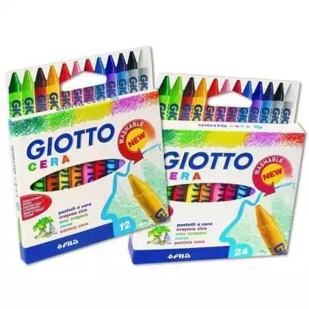 Crayons Couleurs de cire Lyra Giotto Cera 12 pcs