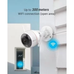 Caméra Wi-Fi extérieur EZVIZ C3W Pro 4MP avec 30m vision nocturne en couleur détection de forme humaine par IA
