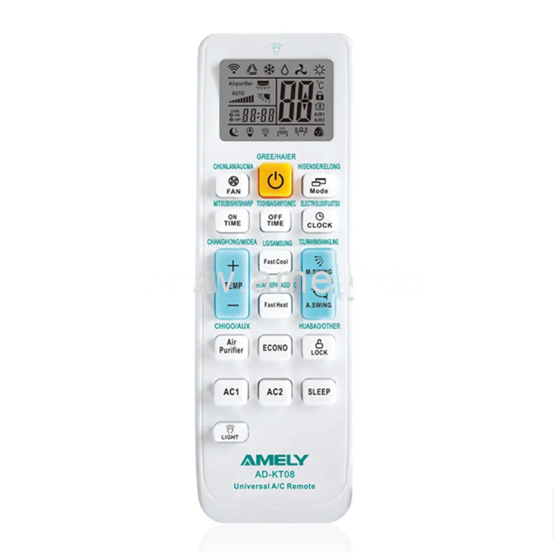 Télécommande Universelle Pour Climatiseur Amely AD-KT06 Télécommande Universelle Pour Climatiseur Amely AD-KT06
