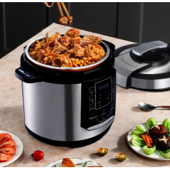Autocuiseur électrique WINNINGSTAR ST-9303 multi-usages en acier inoxydable 6 litres led