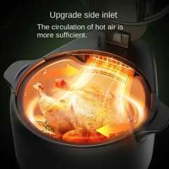 Friteuse à air intelligente SHELLYLIFE KD70DJ881 Grande Capacité Intelligent Touch Couvercle Supérieur Détachable