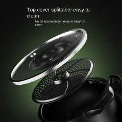 Friteuse à air intelligente SHELLYLIFE KD70DJ881 Grande Capacité Intelligent Touch Couvercle Supérieur Détachable