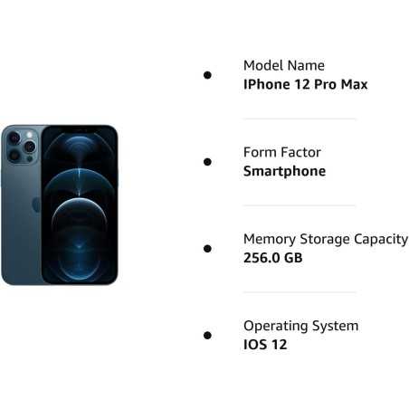 Apple iPhone 12 Pro Max Pacific Blue reconditionné