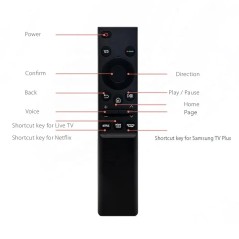 Nouvelle télécommande de remplacement BN59-01358B pour Samsung Smart TV compatible avec BN59-01311B BN59-01357C