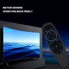 Télécommande vocale sans fil G10S Air Mouse gyroscope apprentissage IR