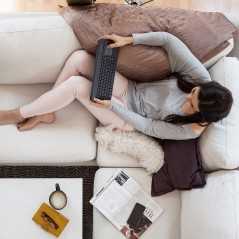 Clavier Logitech K400 Plus Connectivité sans fil RF Noir Interface USB