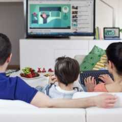 Clavier Logitech K400 Plus Connectivité sans fil RF Noir Interface USB