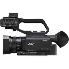 Caméscope numérique Sony HXR-NX80 4K Ultra HD avec ralentis en Full HD à 120 ips 14,2 MP Carte mémoire WiFi et NFC Noir