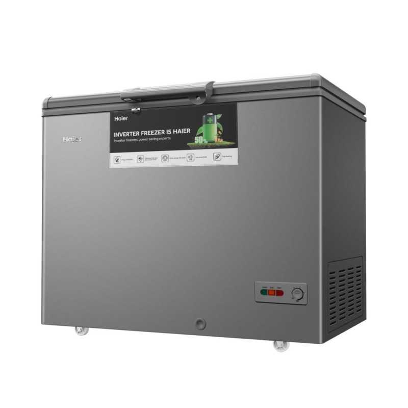 Congélateur Horizontale Haier 368VS 450 Litres Inverter Silver