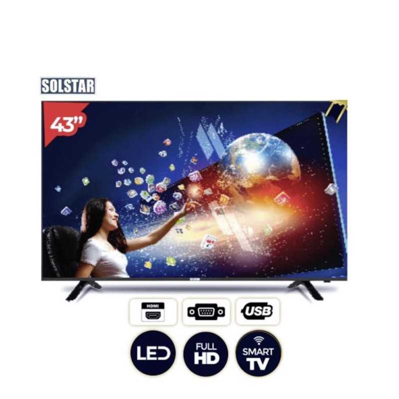 Téléviseur Solstar 43HS6200SS 43Pouces Smart Led Android Téléviseur Solstar 43HS6200SS 43Pouces Smart Led Android