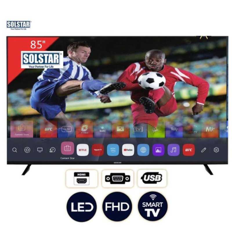 Téléviseur Solstar 85HSU6200SS 65 Pouces Smart Led Android Téléviseur Solstar 85HSU6200SS 65 Pouces Smart Led Android