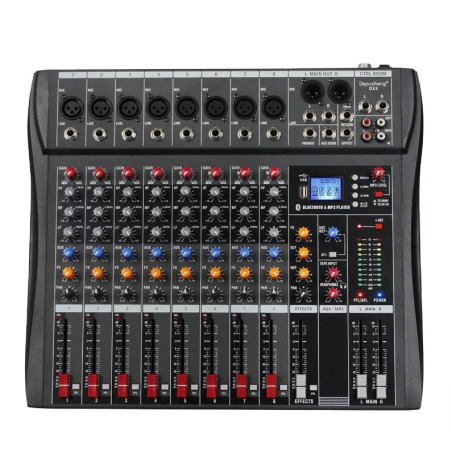 Table de mixage audio professionnel YAMAHA MX806BT 8 canaux