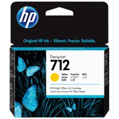 Cartouche d'encre HP DesignJet 712 jaune Rouge Bleu Noir