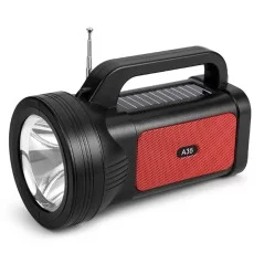 Haut-parleurs Bluetooth Sans Fil IYIGLE YG-A35 avec lampe de poche extérieure Solaire