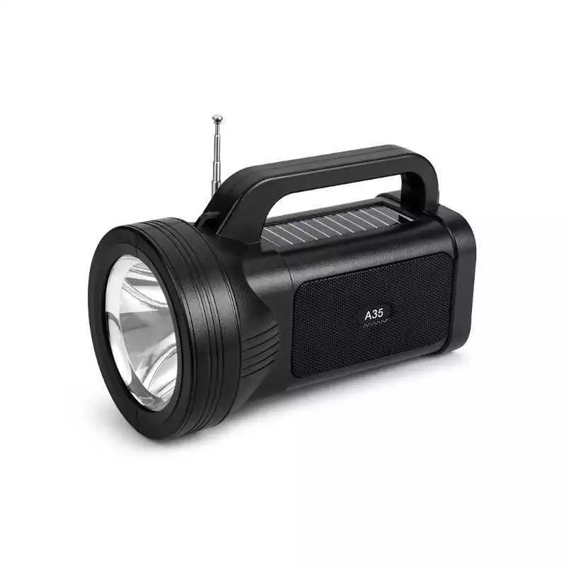 Haut parleur Bluetooth Sans Fil IYIGLE YG-A35 avec lampe de poche extérieure Solaire