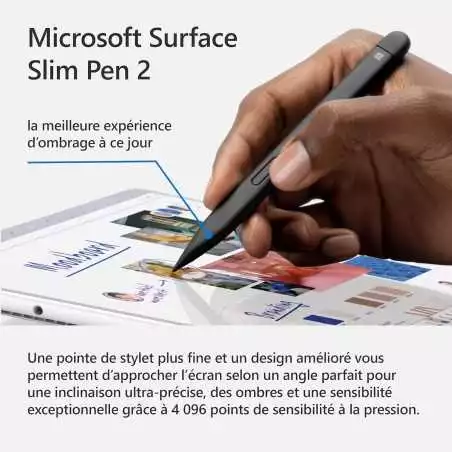 Stylet Microsoft Slim Pen 2 pour Microsoft Surface Pro 8 / Surface Laptop Studio