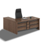 Table de bureau OZ-2511-16 noir