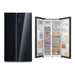 Réfrigérateur side by side MIDEA 710FGF22 2 portes 710 litres noir