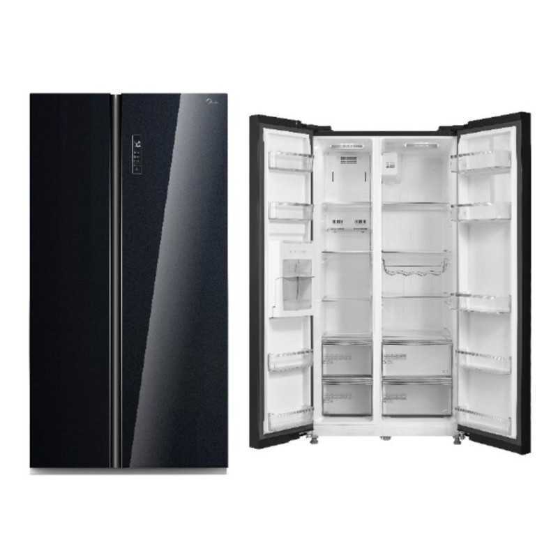 Réfrigérateur side by side MIDEA 710FGF22 2 portes 710 litres noir Réfrigérateur side by side MIDEA 710FGF22 2 portes 710 litres noir