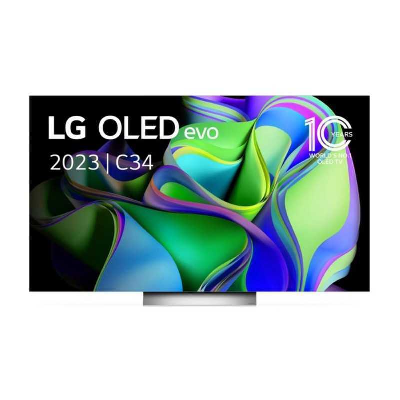 Téléviseur LG OLED C34LA 77 Pouces Smart TV 4K Série C3 2023, Processeur α9 Gen6 Téléviseur LG OLED C34LA 77 Pouces Smart TV 4K Série C3 2023, Processeur α9 Gen6