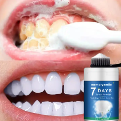 Poudre de blanchiment des dents 80ML pour enlever les taches de soins bucco-dentaires MS-01