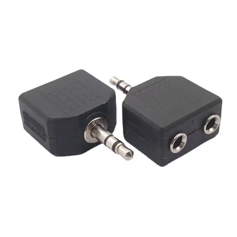 Adaptateur Audio CIK/OEM L-XPT20 Un sur Deux prise casque couple à deux trous