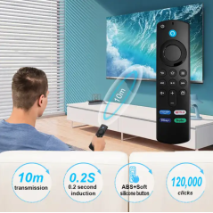 Télécommande Fire TV Stick TENDODO L5B83G 3ème génération voix ABS, En plastique Et En Silicone