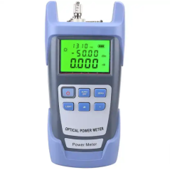 Testeur de câble à fibre optique FTTH Connexions SC/LC/ST/FC Compteur de puissance optique OPM -50 ~ + 26dBm