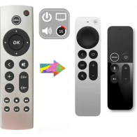 Télécommande de remplacement universelle pour apple TV 4K/ Gen 1 2 3 4/ HD A2 843 A2737 A2169 A1842