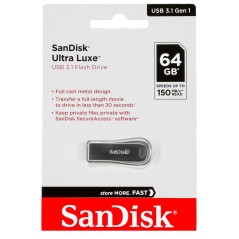 Clé USB SanDisk Ultra Luxe USB 3.1 64Go