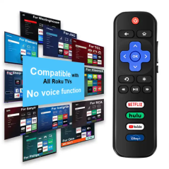 Télécommande pour Roku TV Compatible avec TCL Roku Hisense Onn Sharp Element witchhouse Philips Roku Smart TV