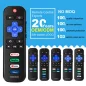 Télécommande pour Roku Smart TV RC2240 Compatible avec TCL Roku Hisense Sharp Philips
