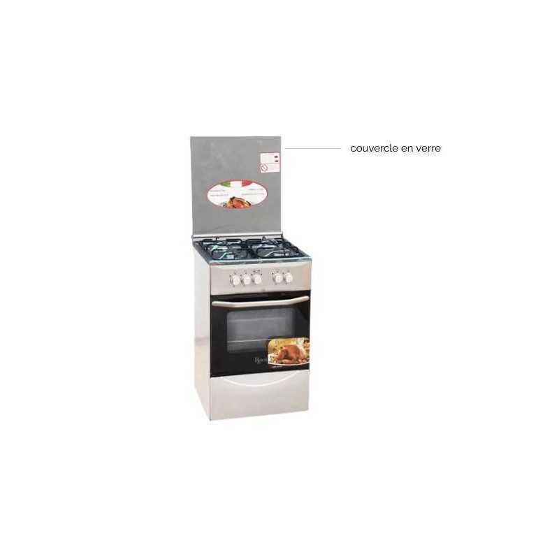 Cuisinière Roch 4 Feux 50X50 Inox Cuisinière Roch 4 Feux 50X50 Inox