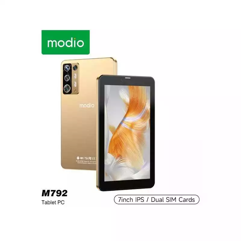 Tablette Modio M792 2 Sim 4G + Wifi Ram 6Gb / 256Gb Mémoire écran 7 Pouces