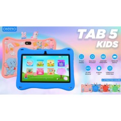 Tablette éducatif OTEETO TAB 5 mémoire interne 4GB RAM + 128GB avec 5G Wi-Fi écran 7 Pouces