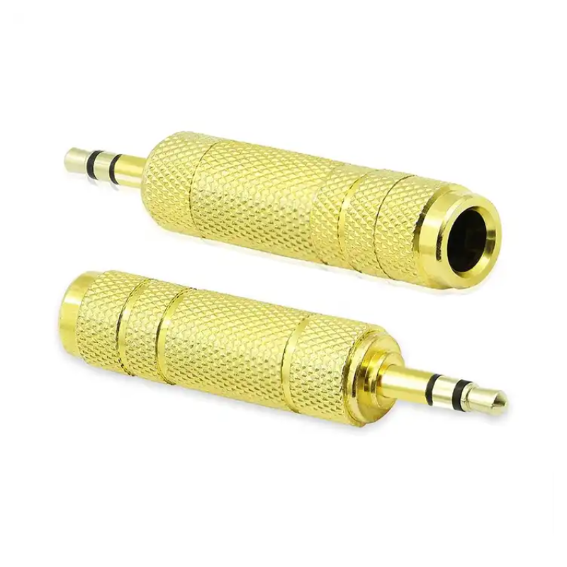 Adaptateur Audio stéréo, connecteur Jack 3.5/6.35MM vers femelle, convertisseur de prise Audio Adaptateur Audio stéréo, connecteur Jack 3.5/6.35MM vers femelle, convertisseur de prise Audio